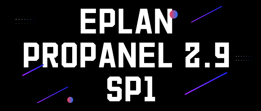 EPLAN Pro Panel, Version 2.9 SP1